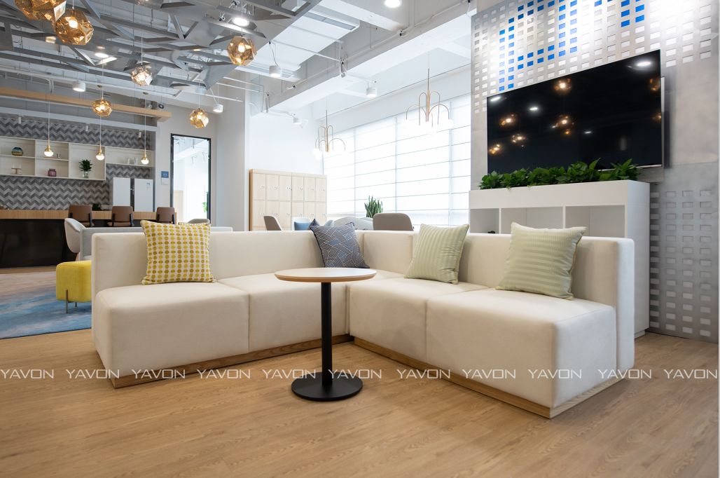 會客區(qū)辦公家具沙發(fā)