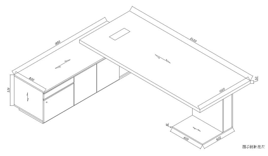 經(jīng)理臺(tái)大班臺(tái)EGO