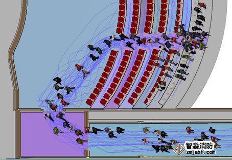 南通消防安全評估南通人員疏散能力模擬分析軟件Pathfinder5